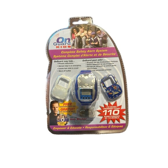 On Guard Kids Safety Alert Watch 2007 Retro - Picture 1 of 3